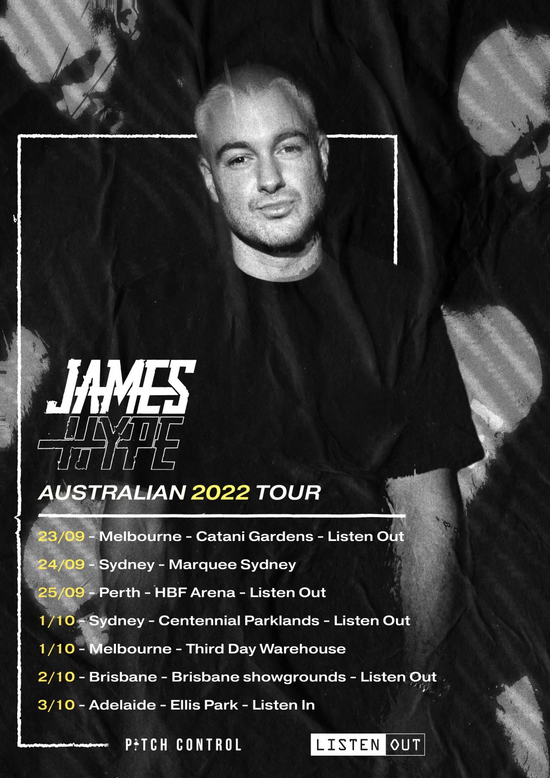 James Hype Australia 2022 Pitch Control